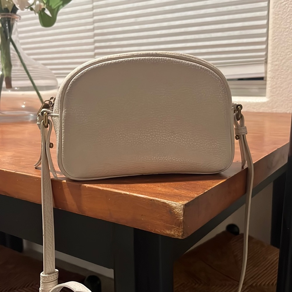 J Crew Camera Bag - White /Cream